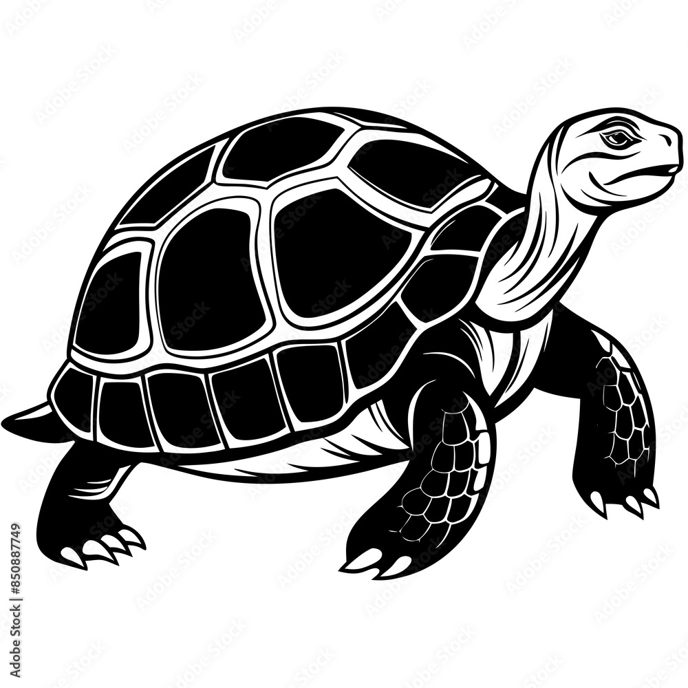 solid-black-outline-galapagos-tortoise-animal-vect solid-black-outline-galapagos-tortoise-animal-vect