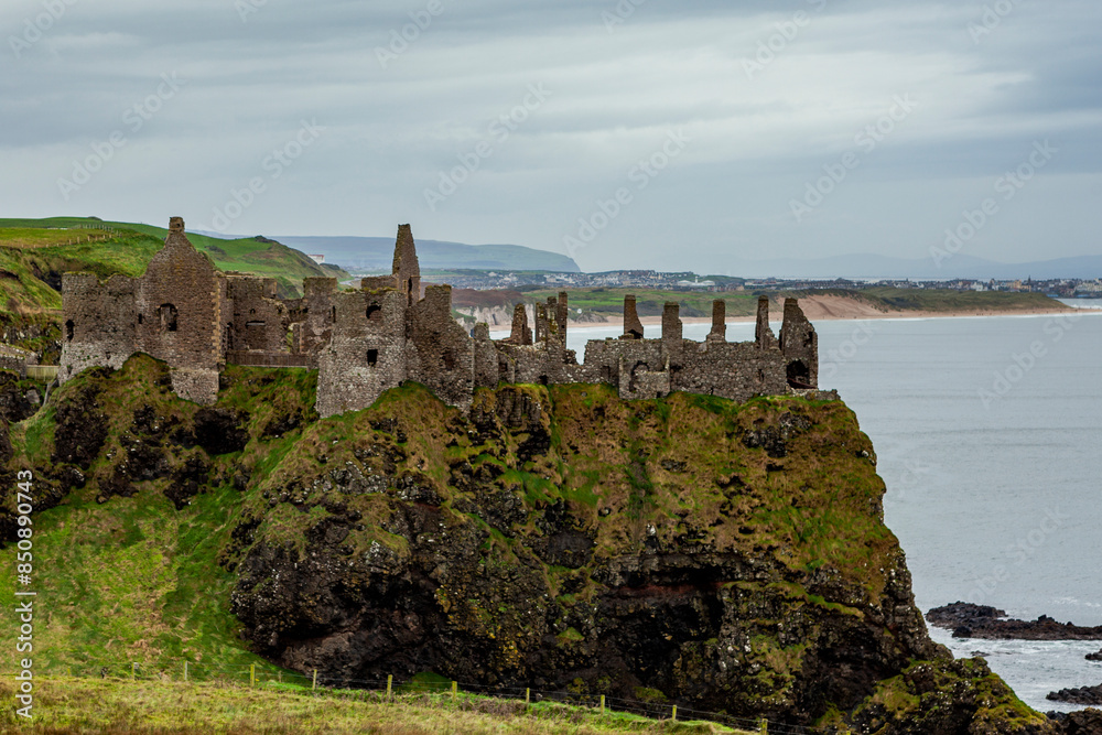 Dunluce Castle, Bushmills, Northern Ireland, UK Dunluce Castle, Bushmills, Northern Ireland, UK
