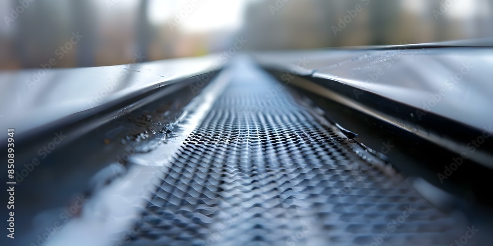 Safeguard Your Gutters with a Plastic Mesh Leaf Screen Guard. Concept Home Improvement, Gutter Maintenance, Leaf Screen Guard, Prevent Clogs Safeguard Your Gutters with a Plastic Mesh Leaf Screen Guard. Concept Home Improvement, Gutter Maintenance, Leaf Screen Guard, Prevent Clogs