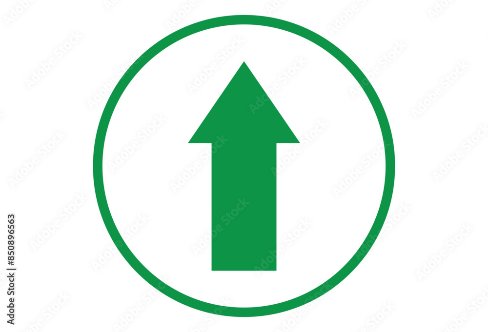 Green arrow up. Simple green arrow up symbol isolated on white background, upload icon. Vector illustration. Eps file 87. Green arrow up. Simple green arrow up symbol isolated on white background, upload icon. Vector illustration. Eps file 87.