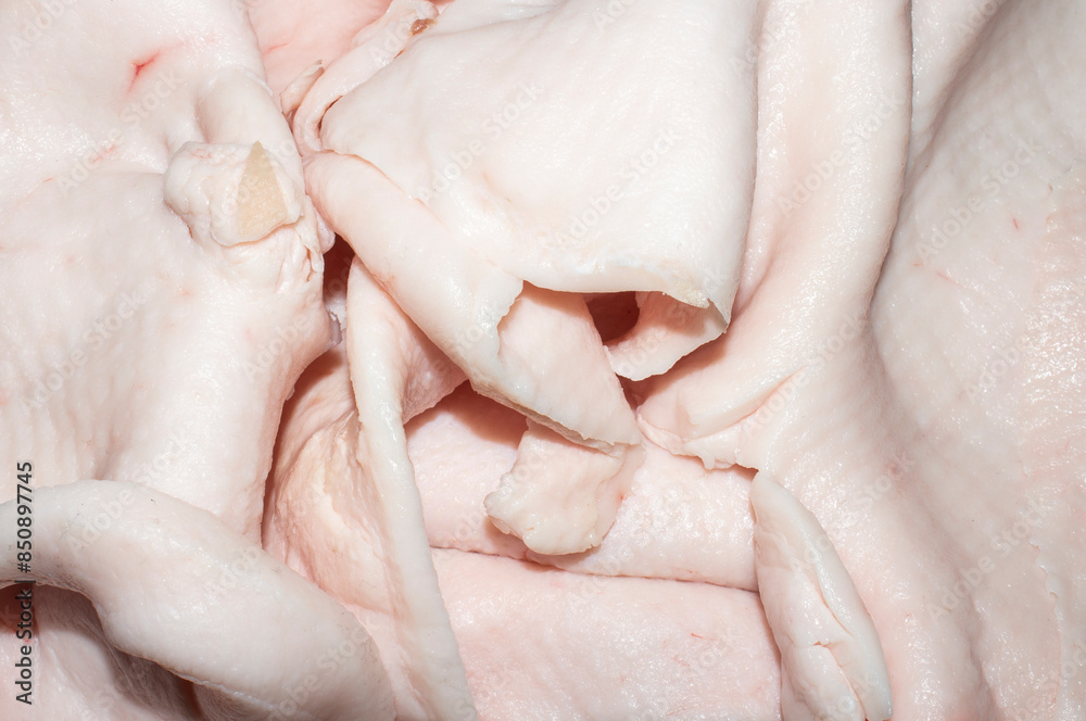 Fresh lard.Bacon pork background.Lard homemade top view.Pork fat. Fresh lard.Bacon pork background.Lard homemade top view.Pork fat.