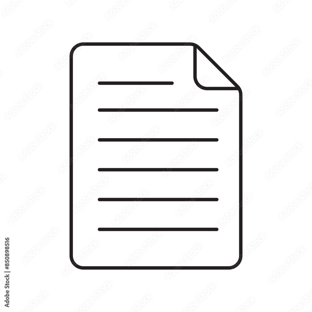 File Icon. Vector stock illustration. File Icon. Vector stock illustration.