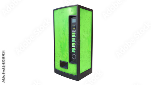  3d render model - Vending Machine