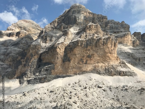 Obraz na płótnie Dolomiti di Cortina d'Ampezzo - Le Tofane w salonie