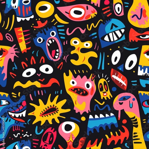 Cartoon pattern