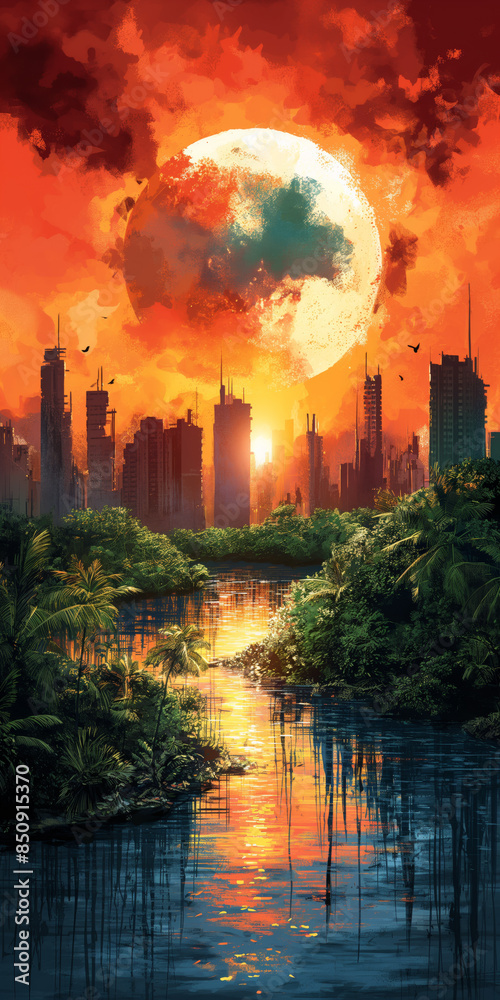 Fototapeta premium Klimawandel