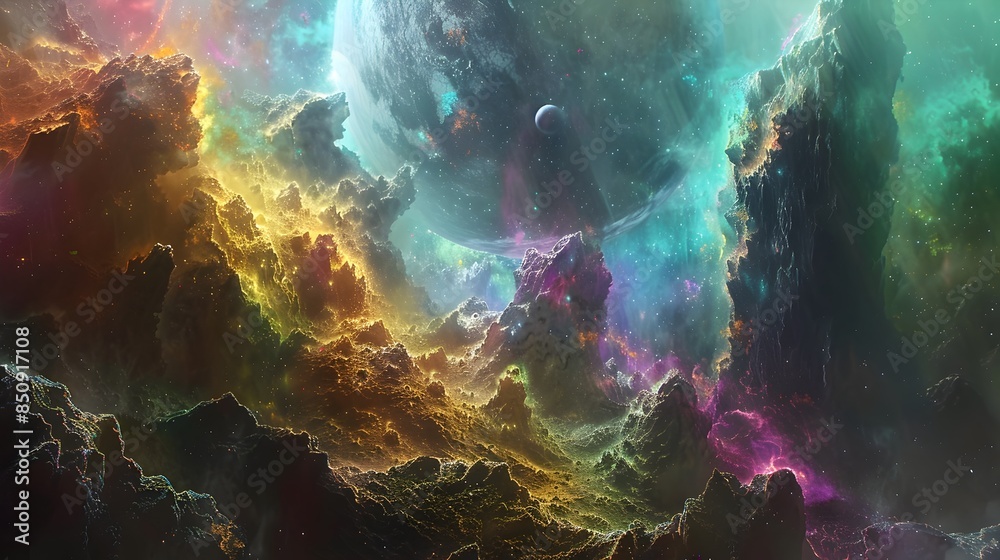 Captivating Gravitational Interplay of Diverse Alien Worlds in Experimental Cosmic Cubism Captivating Gravitational Interplay of Diverse Alien Worlds in Experimental Cosmic Cubism