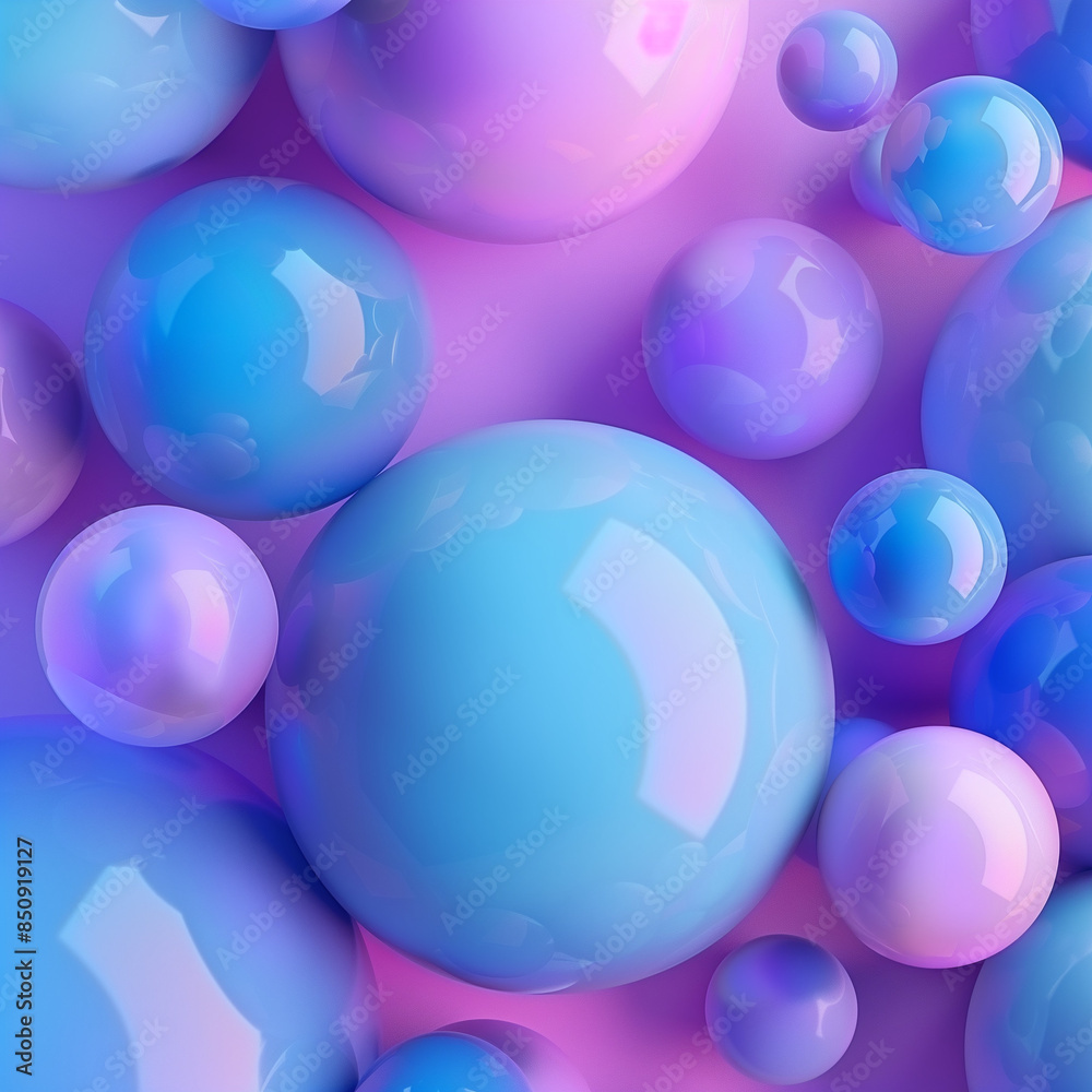 Vibrant abstract background with floating translucent bubbles, vibrant abstract art concept Vibrant abstract background with floating translucent bubbles, vibrant abstract art concept