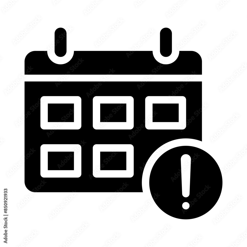 Calendar icon. Alert icon Calendar icon. Alert icon