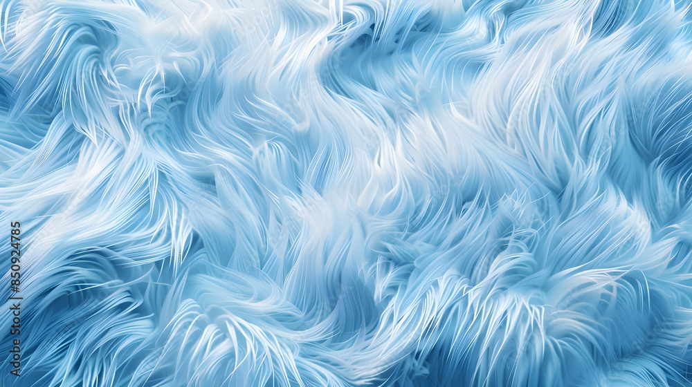 Soft fur with light blue colour design background Soft fur with light blue colour design background