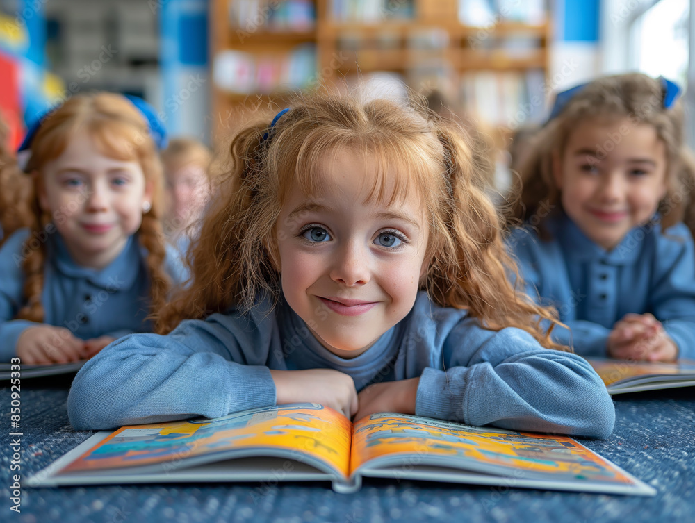 Schüler in einer Grundschule Schüler in einer Grundschule