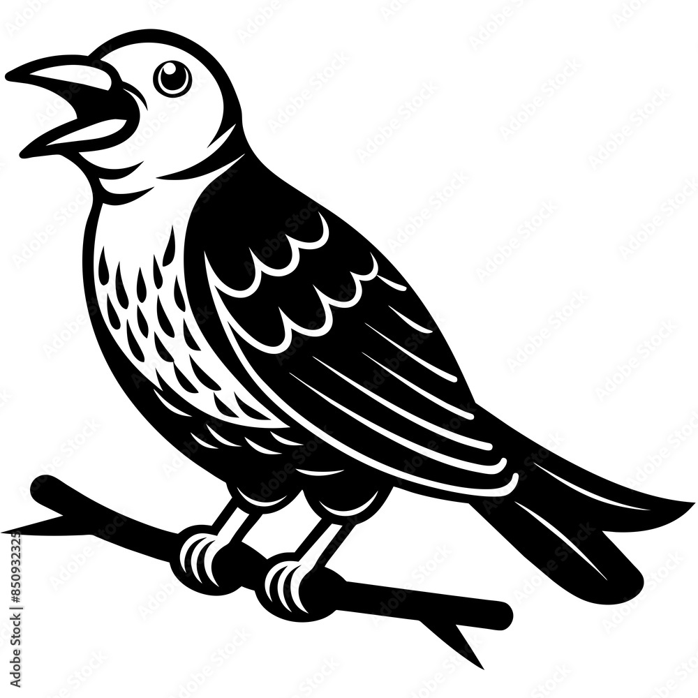 Fototapeta premium illustration of a bird