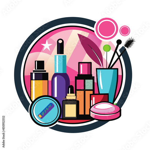 make up set, make up and cosmetics,  