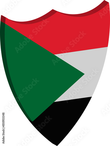 Free Download UAE Flag Badge in shield shape transparent PNG,   - GFXLoad