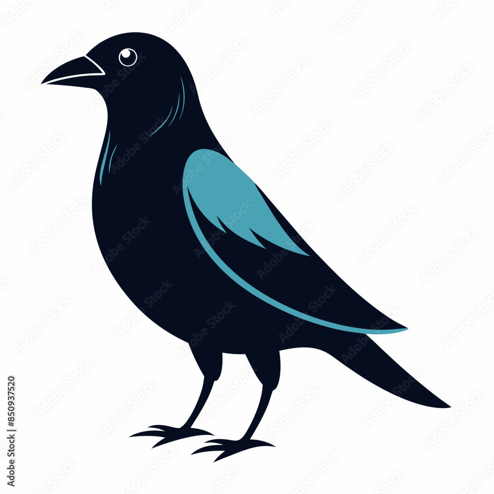 Fototapeta premium Beautiful Bird vector artwork illustration svg