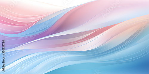 Abstract summer background with pastel soft waves