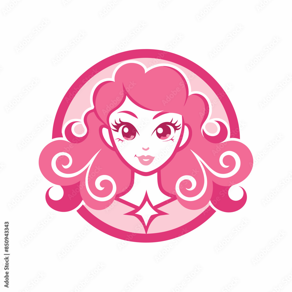 girl with pink hair girl with pink hair