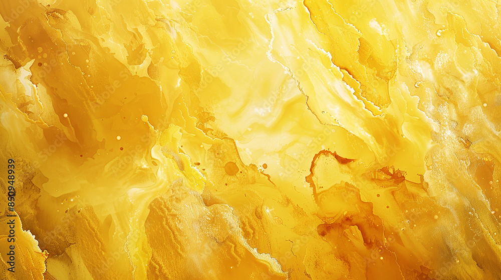A yellow background with a splash of color A yellow background with a splash of color