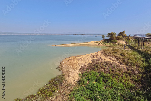 Water bodies of Kaptai lake Rangamati district Bangladesh photo