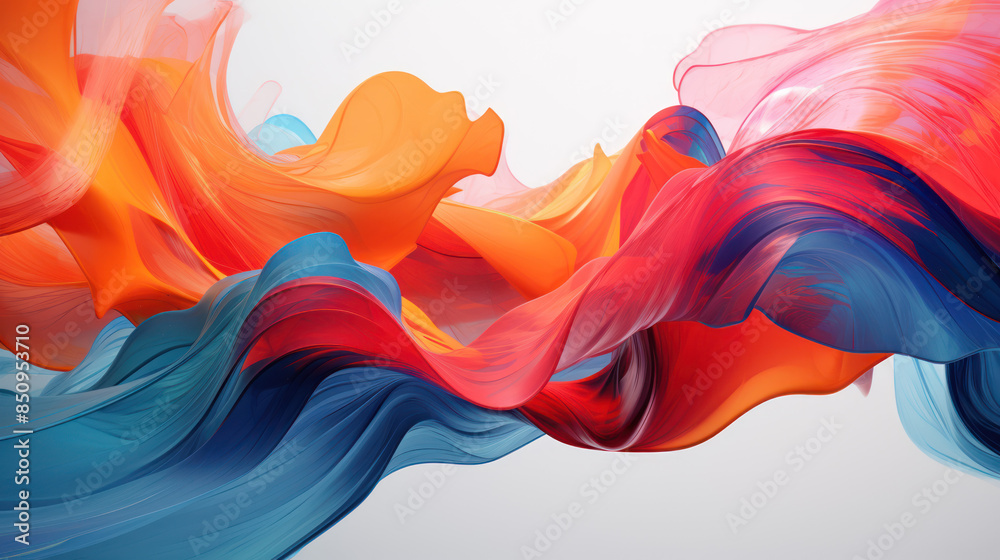 Abstract Modern Art Background. Generative AI Abstract Modern Art Background. Generative AI