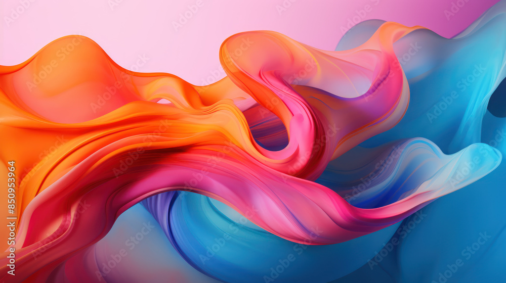 Obraz premium Abstract Modern Art Background. Generative AI