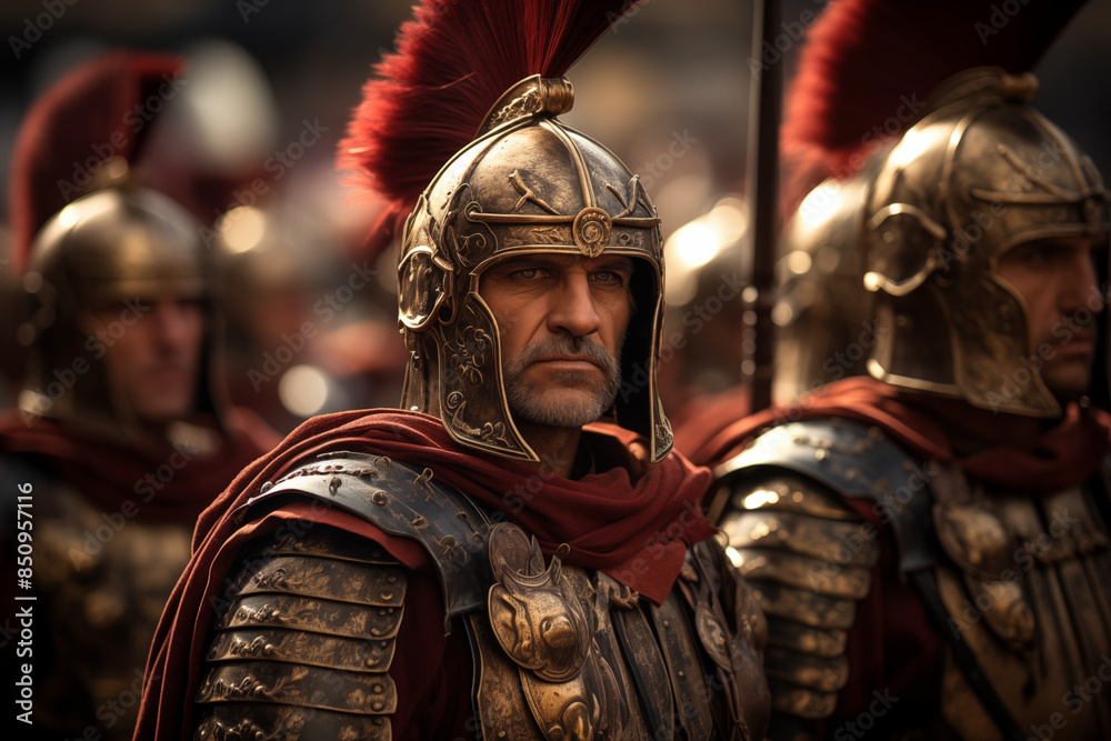 Ancient Roman soldier in combat on a battlefield. Topics related to ancient Rome. Combat in ancient Rome. Historical reconstitution. Eternal Rome. Ancient Rome video games. Ancient Roman soldier in combat on a battlefield. Topics related to ancient Rome. Combat in ancient Rome. Historical reconstitution. Eternal Rome. Ancient Rome video games.