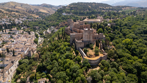 la hermosa alhambra de Granada en España	