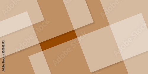 Abstract brown vector background in polygonal style. Modern and creative design with brown boxes and brown rectangle business card. Abstract geometric colorful light background. texture design.