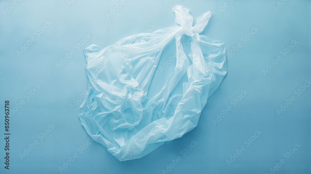 Plastic Bag on abstract background with copyspace for text, Recycle, Environment, Ecosystem, Green Earth Day Concept Plastic Bag on abstract background with copyspace for text, Recycle, Environment, Ecosystem, Green Earth Day Concept