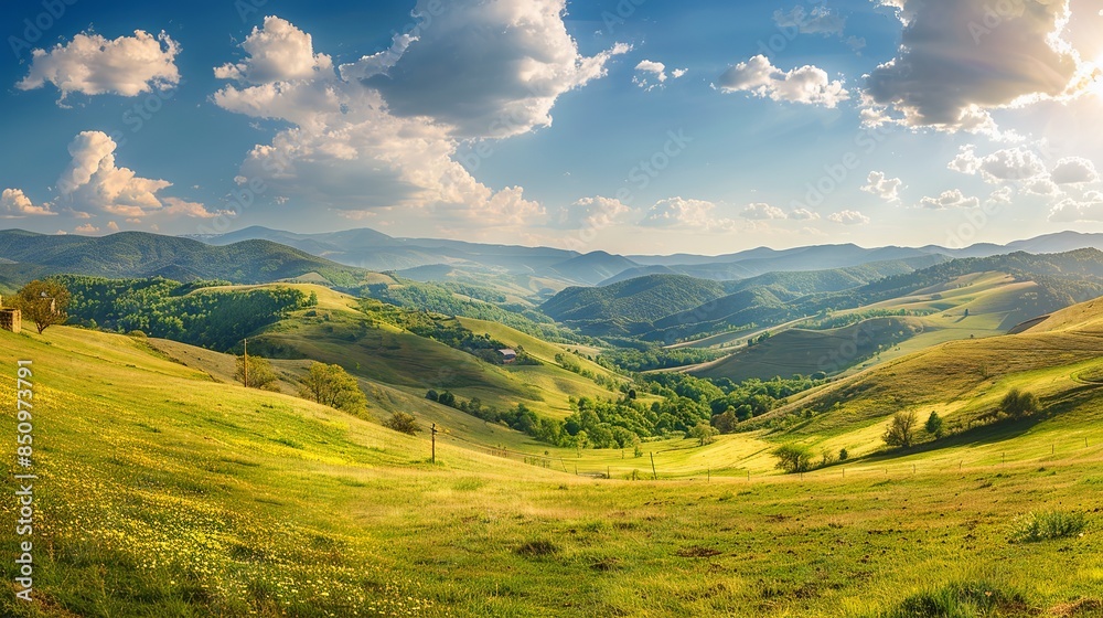 Natural forest landscape Natural forest landscape
