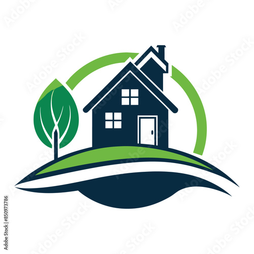 green house with leaves, real icon, green house icon, green house icon, real estate silhouette logo, logo design real estate silhouette logo, logo design 