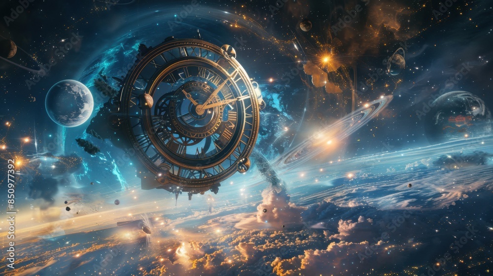 Fototapeta premium earth in space