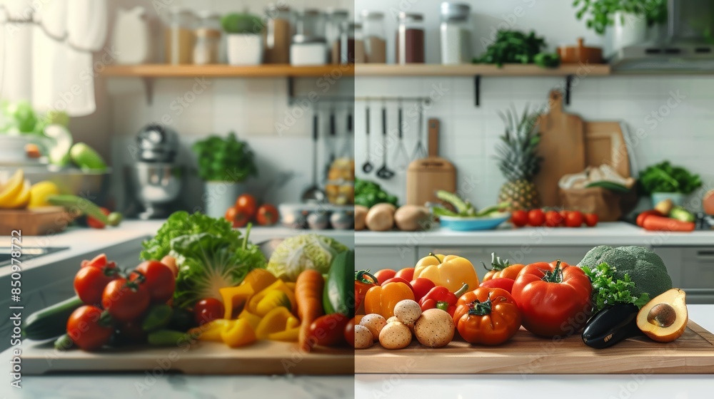DASH Diet vs. Western Diet: Food Choices and Health Benefits in a Kitchen Setting DASH Diet vs. Western Diet: Food Choices and Health Benefits in a Kitchen Setting