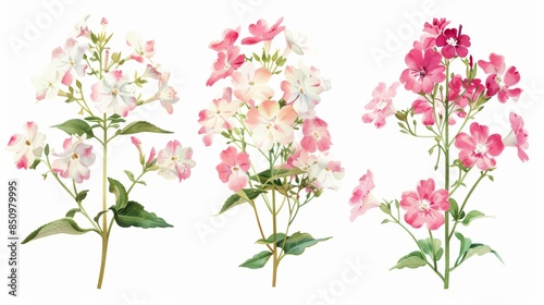 Delicate Floral Arrangement for Spring Decor Generative AI