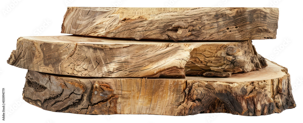 PNG Wooden podium with bark wood slabs driftwood lumber plant. PNG Wooden podium with bark wood slabs driftwood lumber plant.