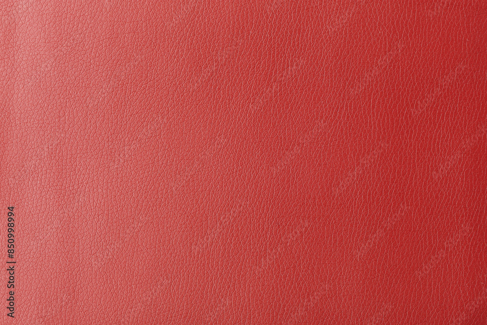 Texture of genuine leather, artificial leatherette red background Texture of genuine leather, artificial leatherette red background