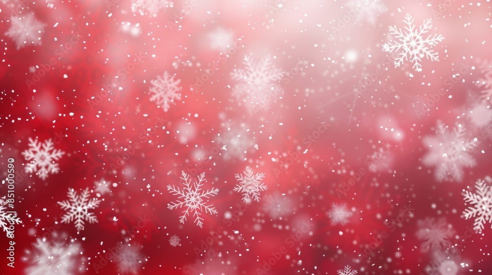 Festive Red Background for Holiday Season Generative AI Festive Red Background for Holiday Season Generative AI