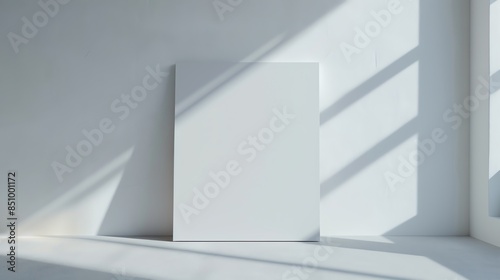 Simple white canvas with a subtle shadow cast by the product, creating depth and focus