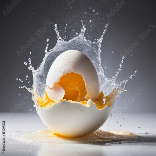 egg in water