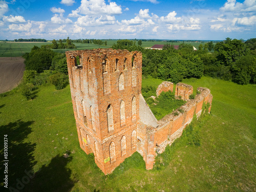 Ruins of Lutheran church in...