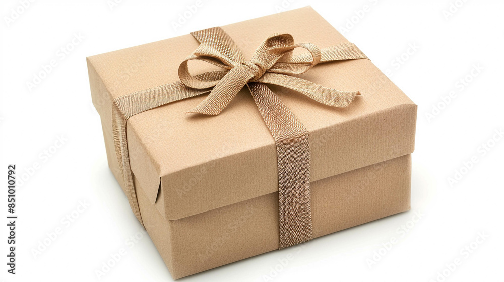 Gift box on a white background