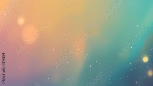 Calm and Soothing Abstract Gradient Background with Subtle Bokeh