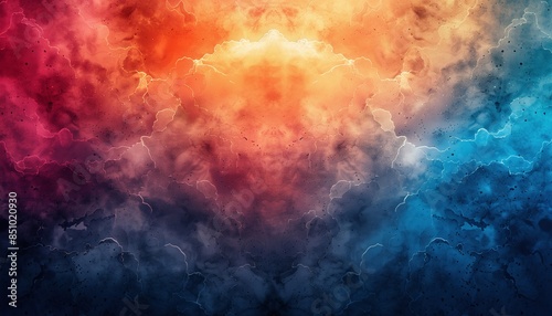 abstract colorful background with multicolours clouds 