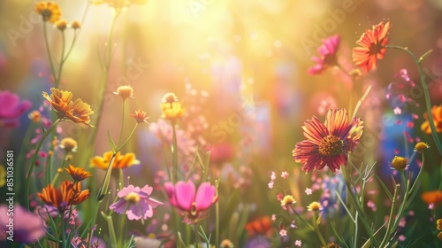 Spring flowers in the garden.jpeg © Rafia