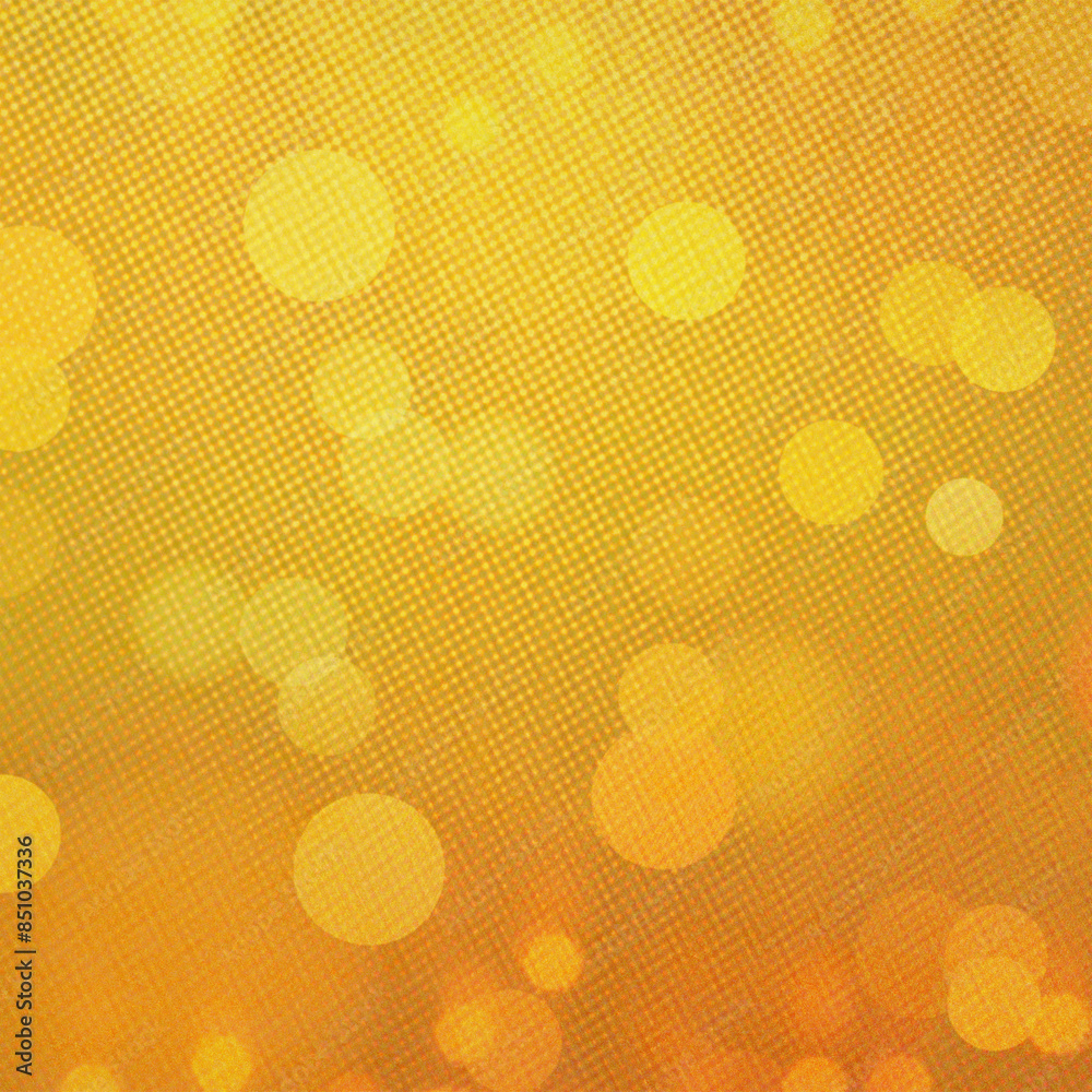 Orange square bokeh background for social media, ad, banner, poster, template and various design works
