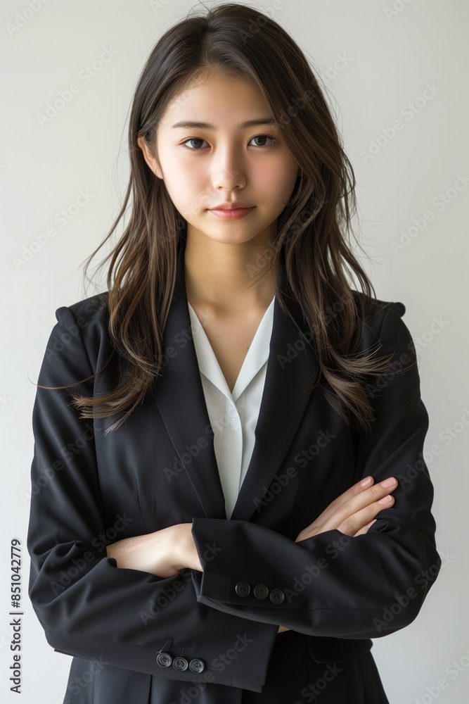 Confident young asian businesswoman Confident young asian businesswoman