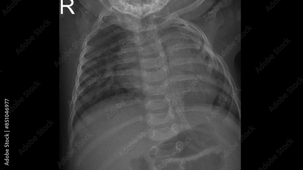 x ray image video of a human child chest x ray image video of a human child chest