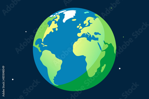 earth vector illustration
