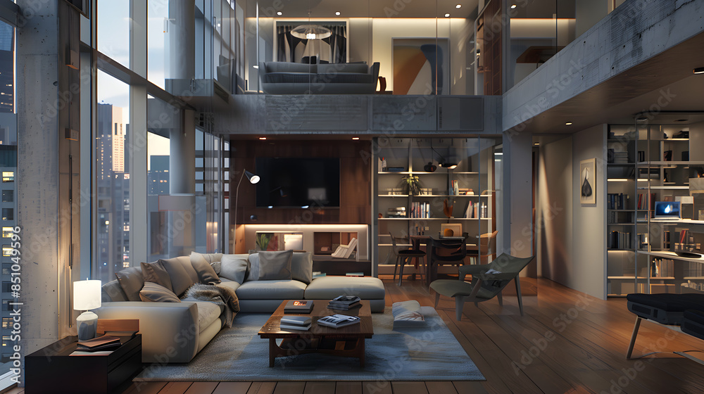 Schicker High-Tech Loft in der Stadt Schicker High-Tech Loft in der Stadt