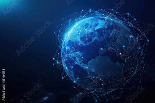 Global Network at Night